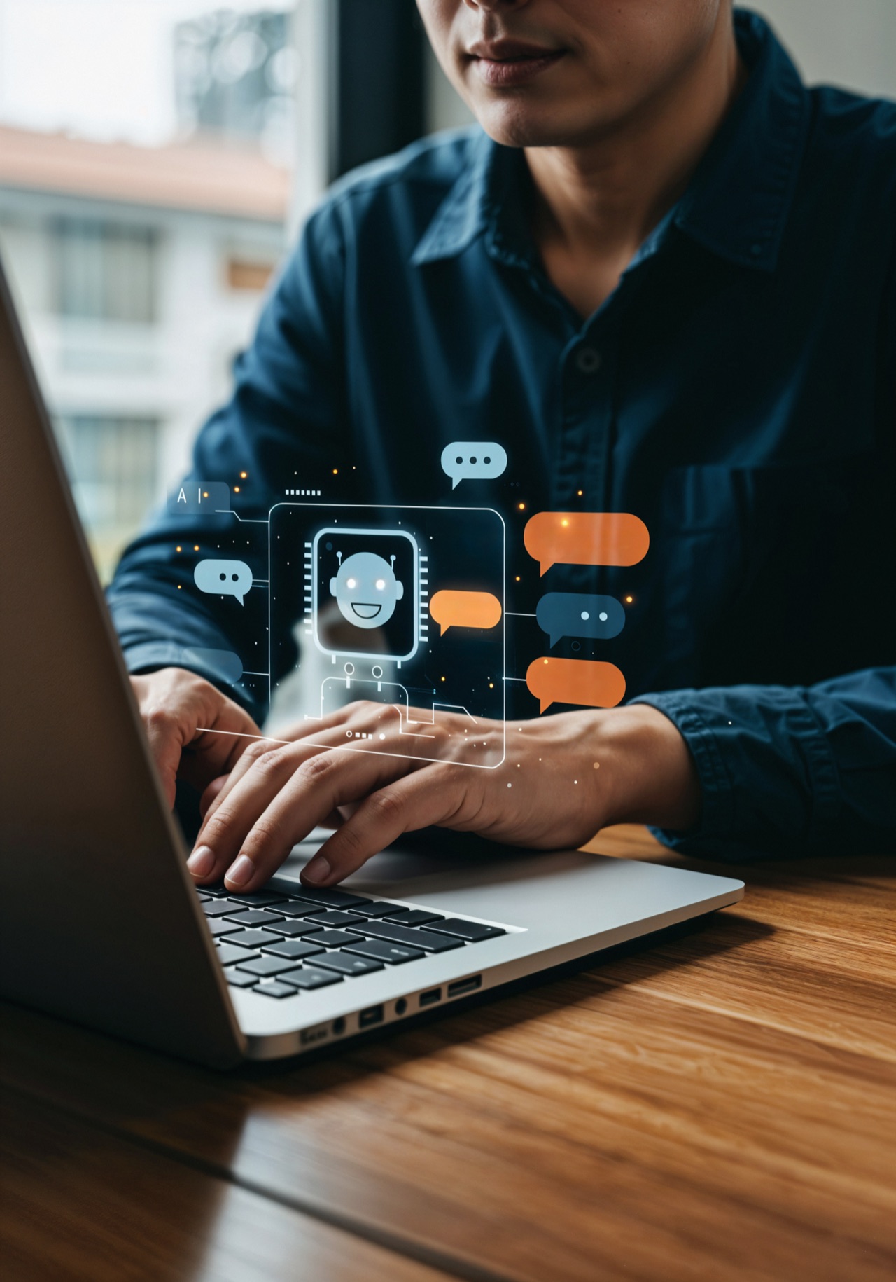 Inteligência artificial que atua dentro da operação.